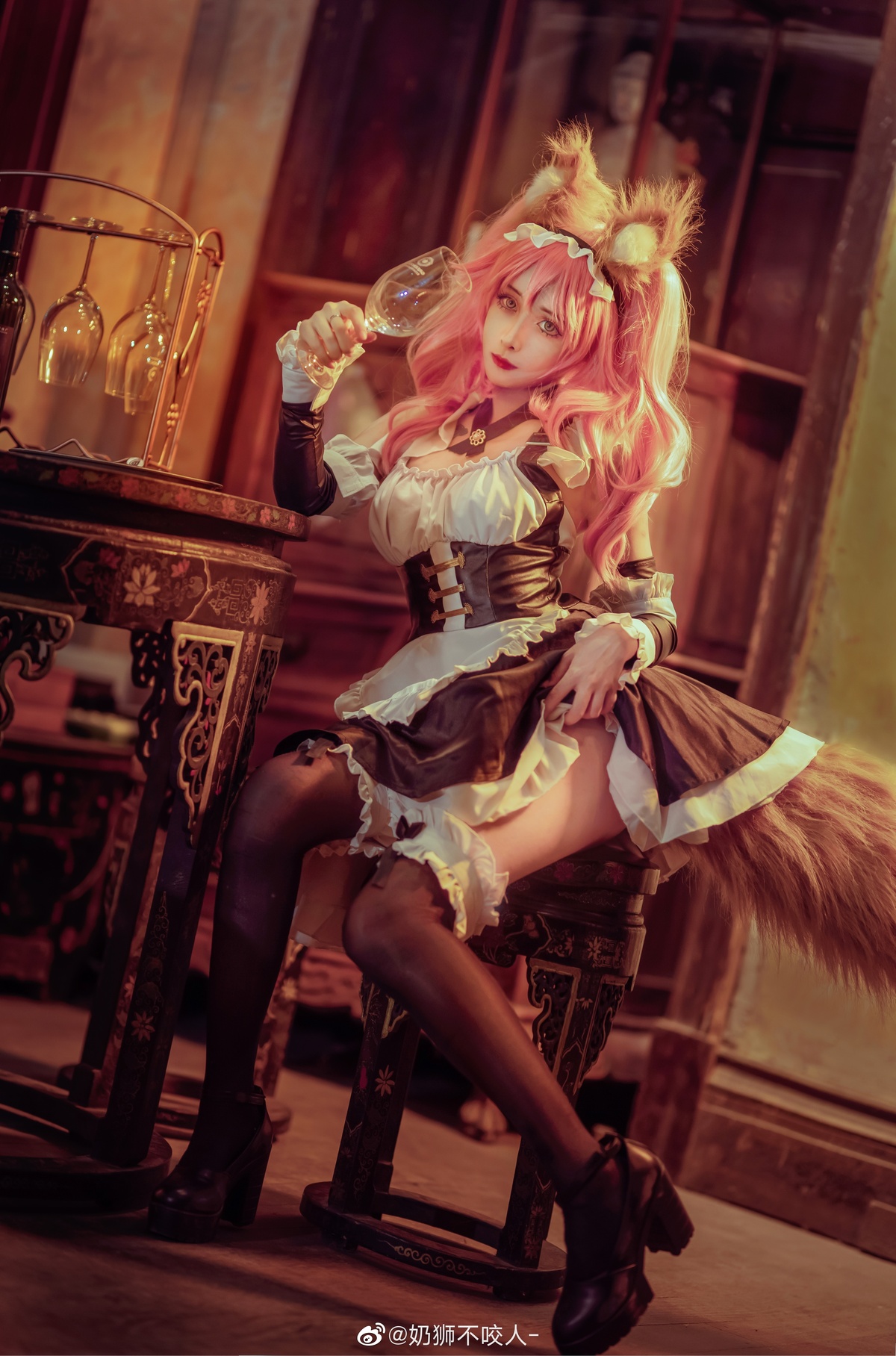 图片[2]-【cosplay】-奶狮不咬人-玉藻前-COS世界