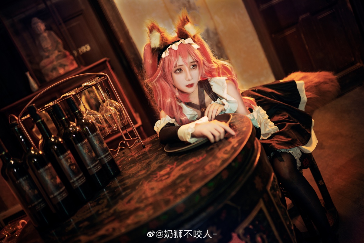 图片[3]-【cosplay】-奶狮不咬人-玉藻前-COS世界