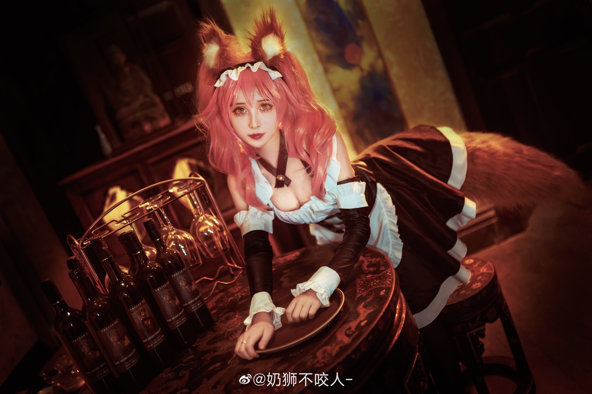 图片[5]-【cosplay】-奶狮不咬人-玉藻前-COS世界