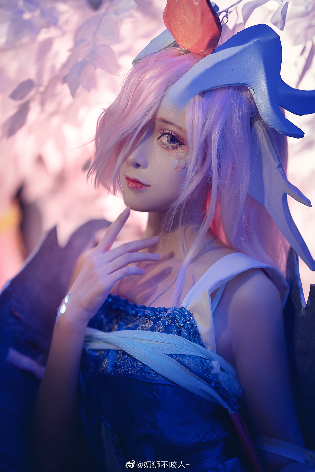 图片[4]-【cosplay】-奶狮不咬人-雨师-COS世界