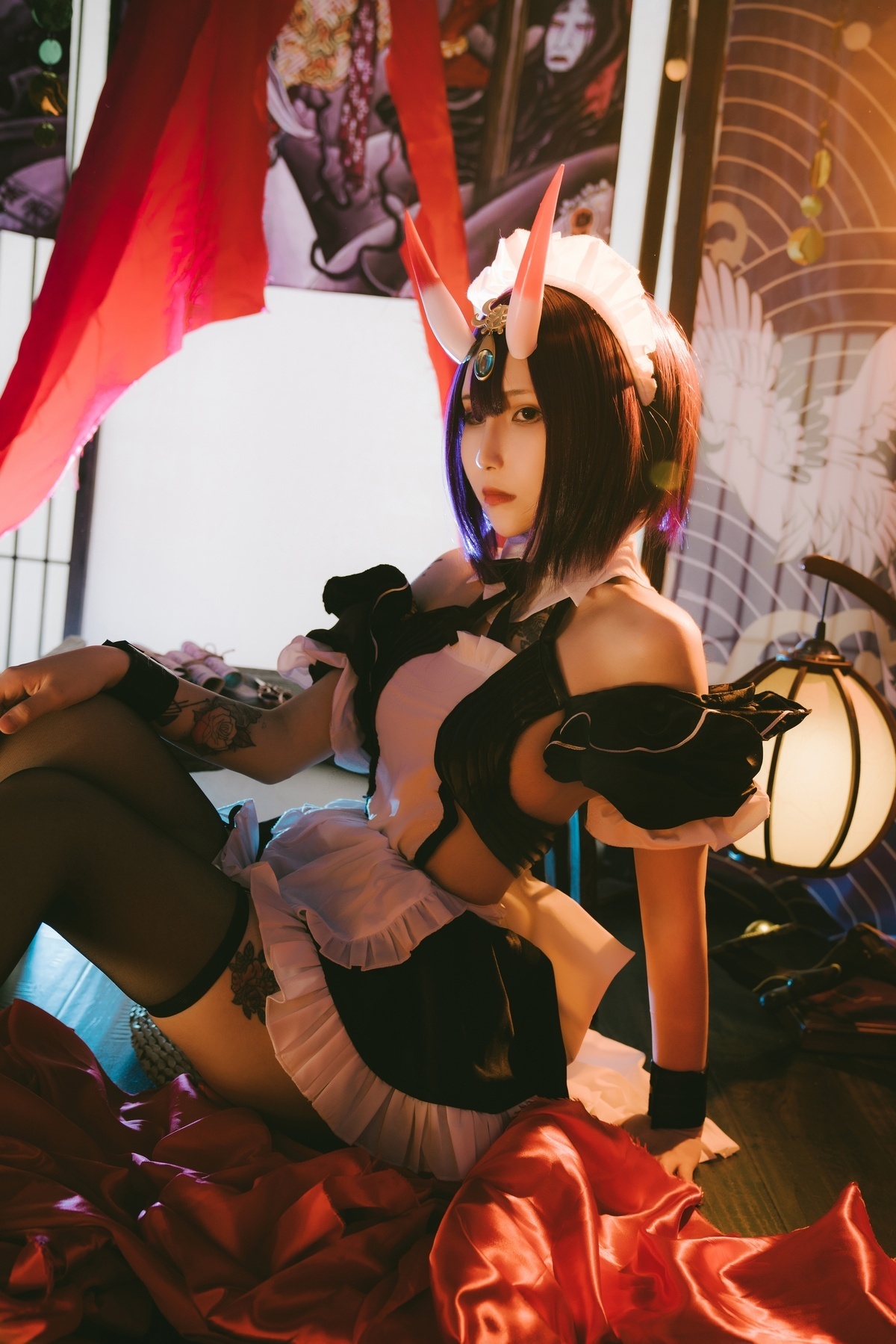 图片[5]-【coser】【vams子】酒吞童子-COS世界