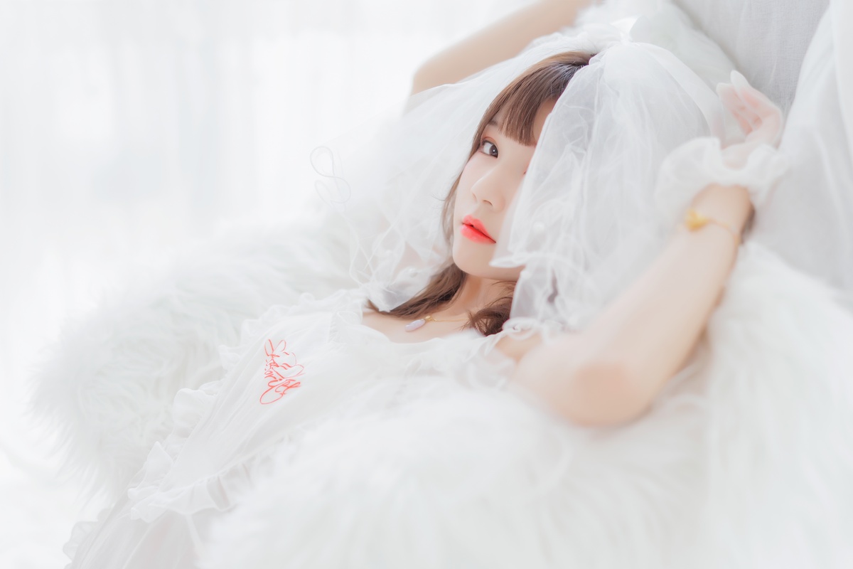 图片[4]-【coser】桜桃喵全网大合集之轻纱-COS世界