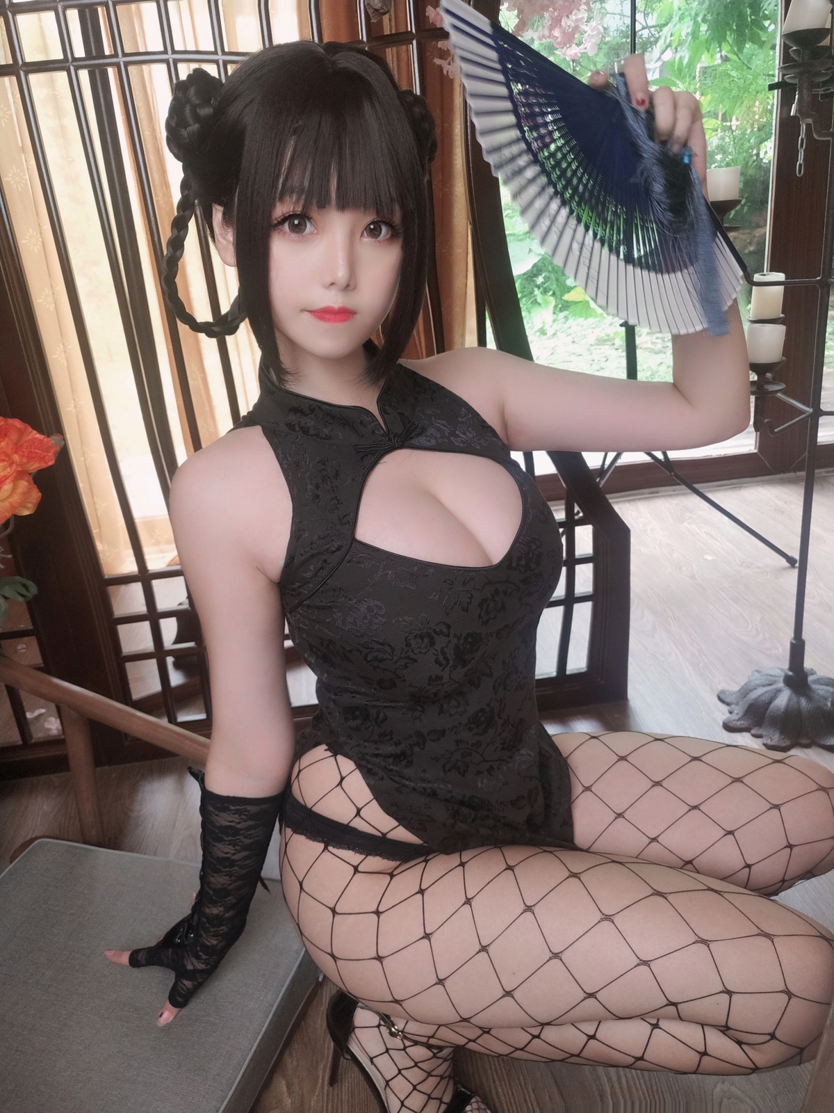 图片[5]-【蜜汁猫裘】皮衣舞娘-COS世界