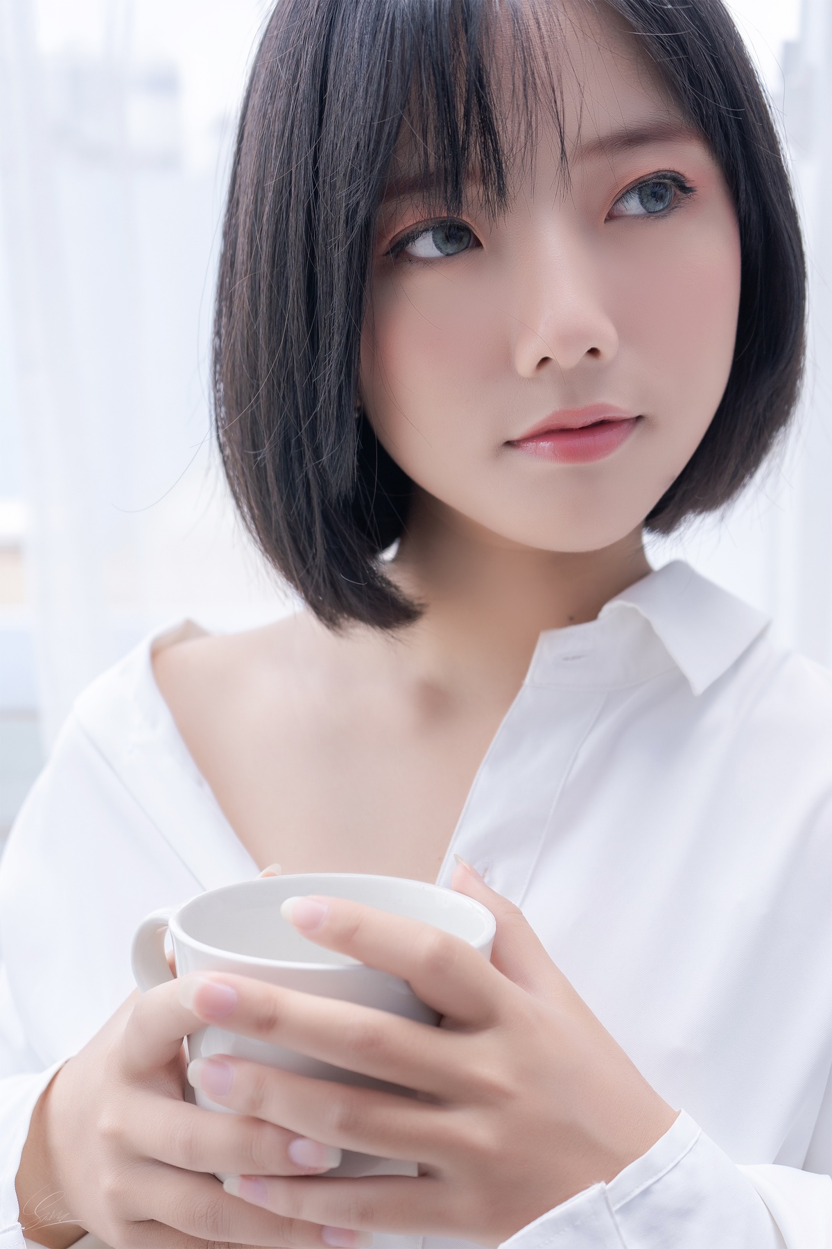 【越南妹子】 Boyfriend’s shirt-COS世界