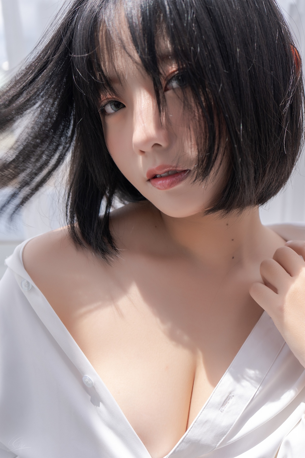 图片[3]-【越南妹子】 Boyfriend’s shirt-COS世界