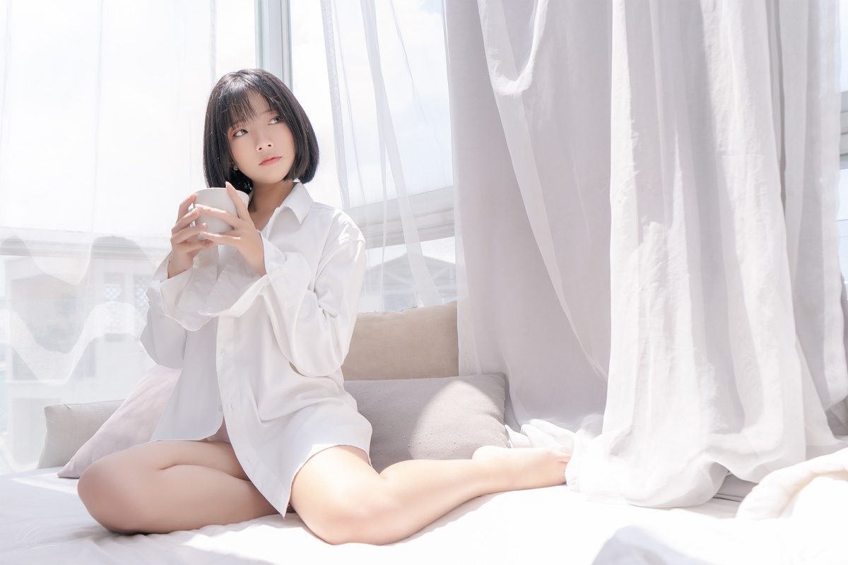 图片[5]-【越南妹子】 Boyfriend’s shirt-COS世界
