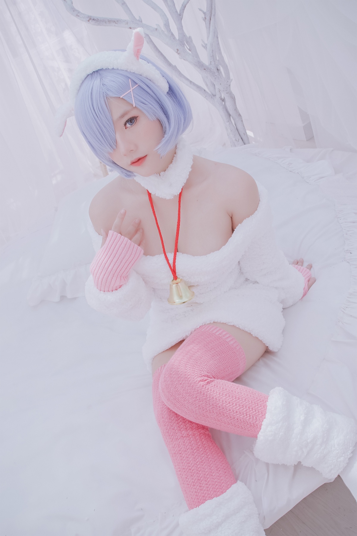 图片[2]-【越南妹子】 Rem the sheep 46P-COS世界