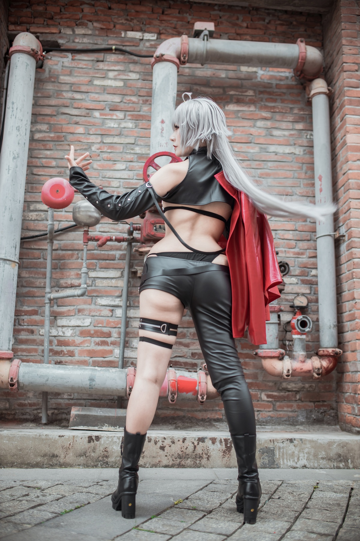 图片[4]-【coser】@三刀刀miido-NO.003 黑贞德2-COS世界