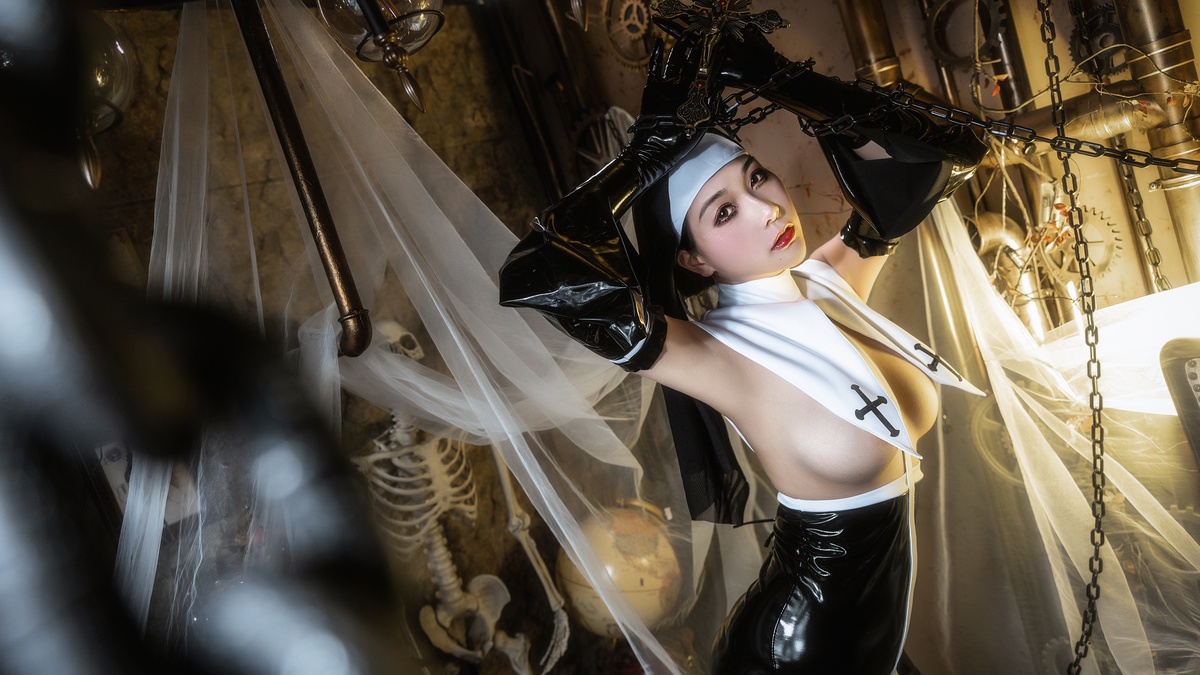 图片[4]-【coser】@三刀刀miido-NO.004 圣修女双人-COS世界