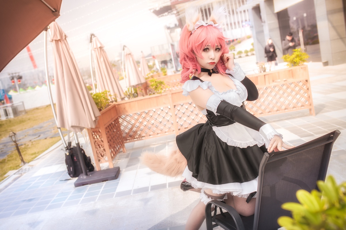 图片[3]-【coser】@三刀刀miido-NO.006 Fate Extra-玉藻前-COS世界