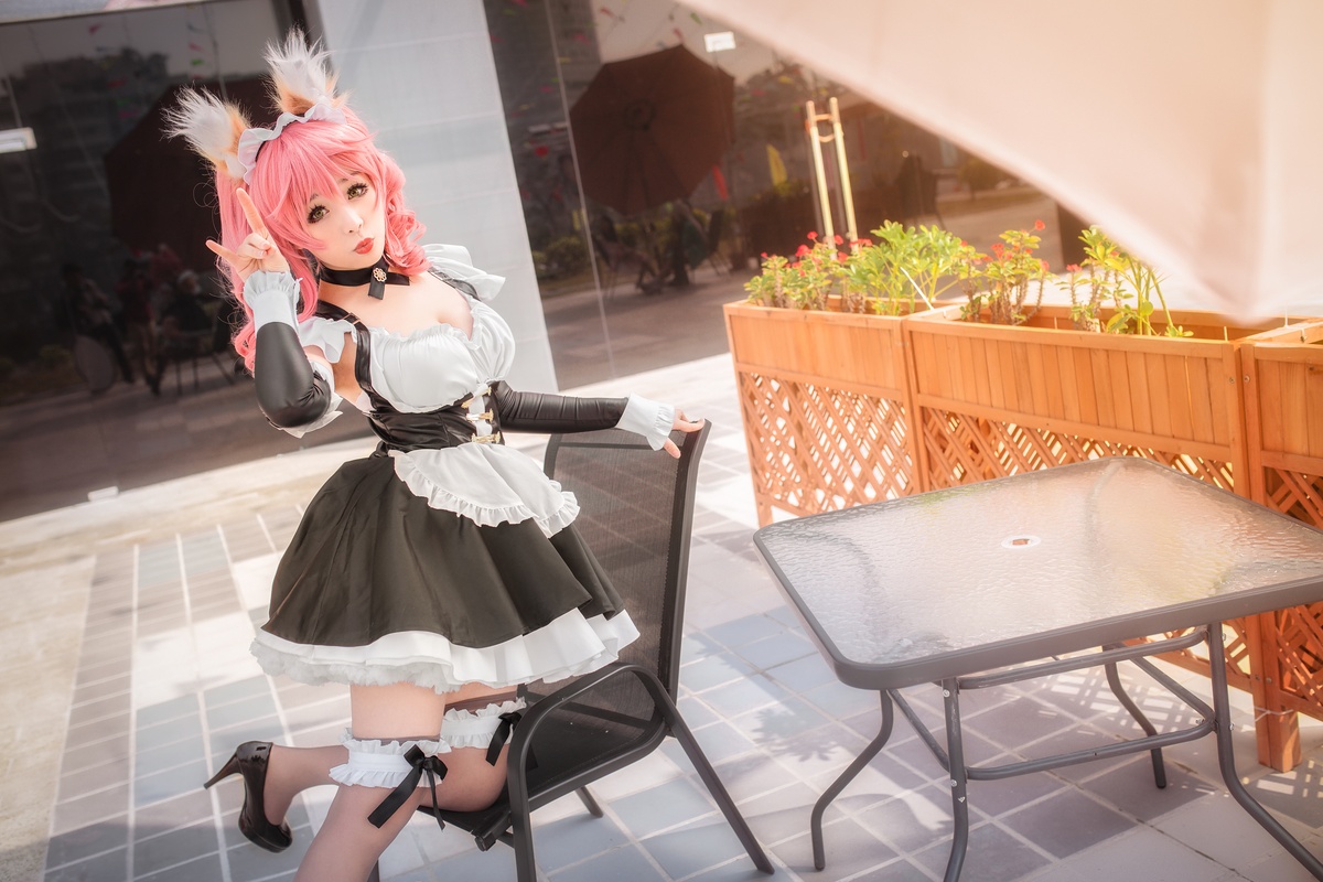 图片[4]-【coser】@三刀刀miido-NO.006 Fate Extra-玉藻前-COS世界