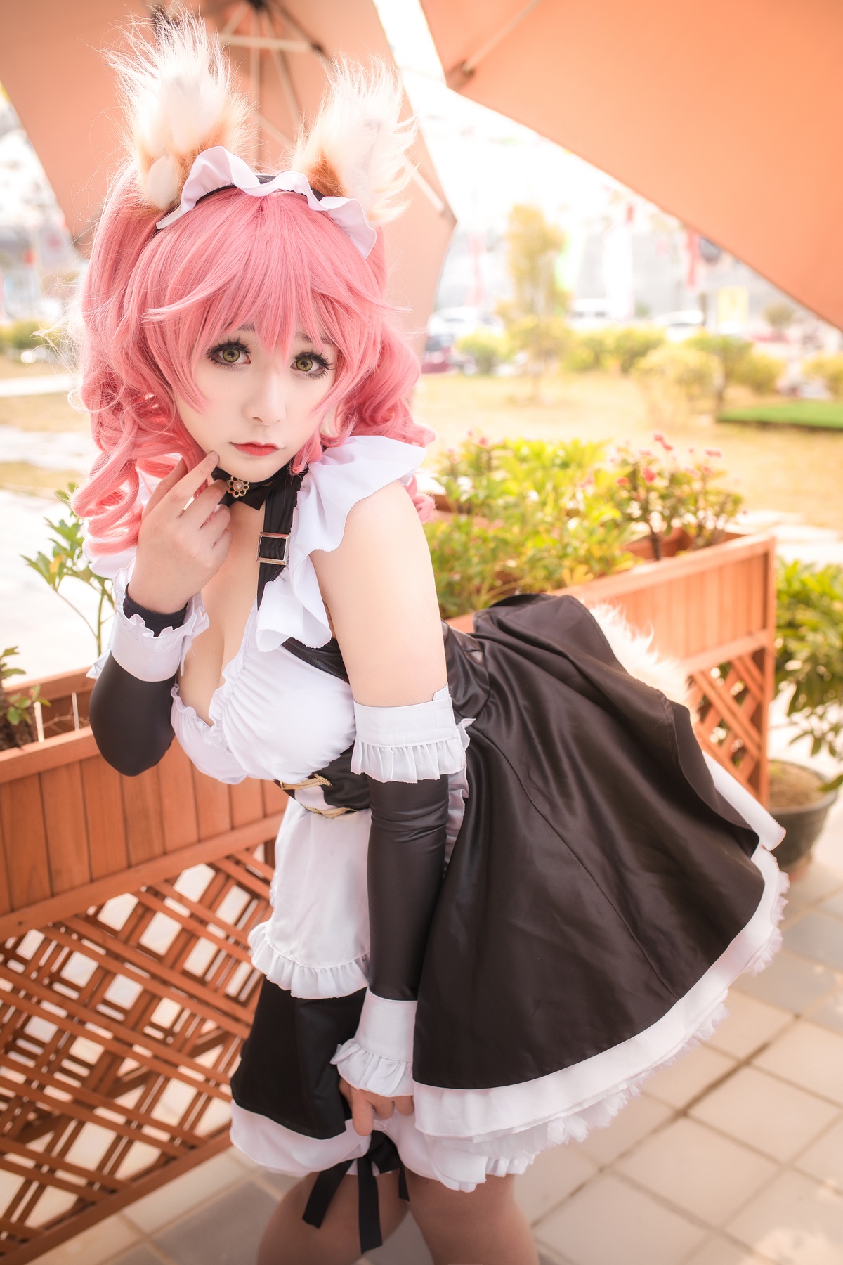 图片[5]-【coser】@三刀刀miido-NO.006 Fate Extra-玉藻前-COS世界