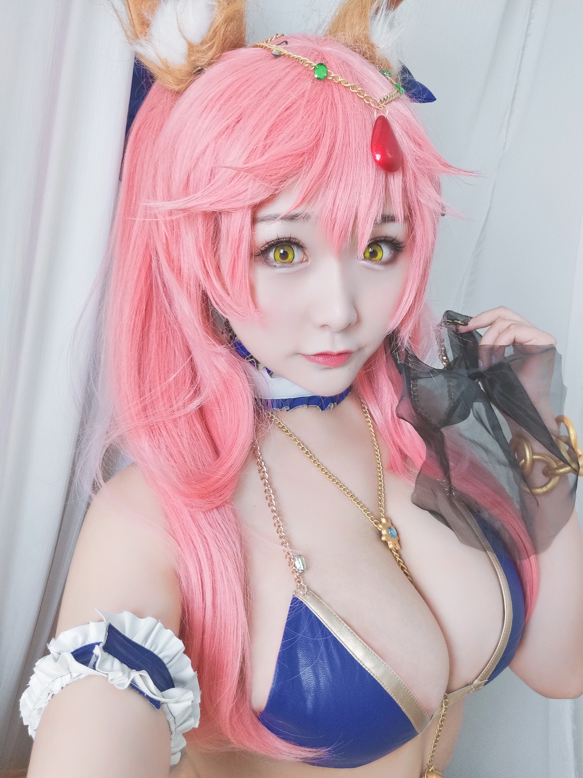 图片[2]-【coser】@三刀刀miido-NO.012 玉藻前舞娘-COS世界
