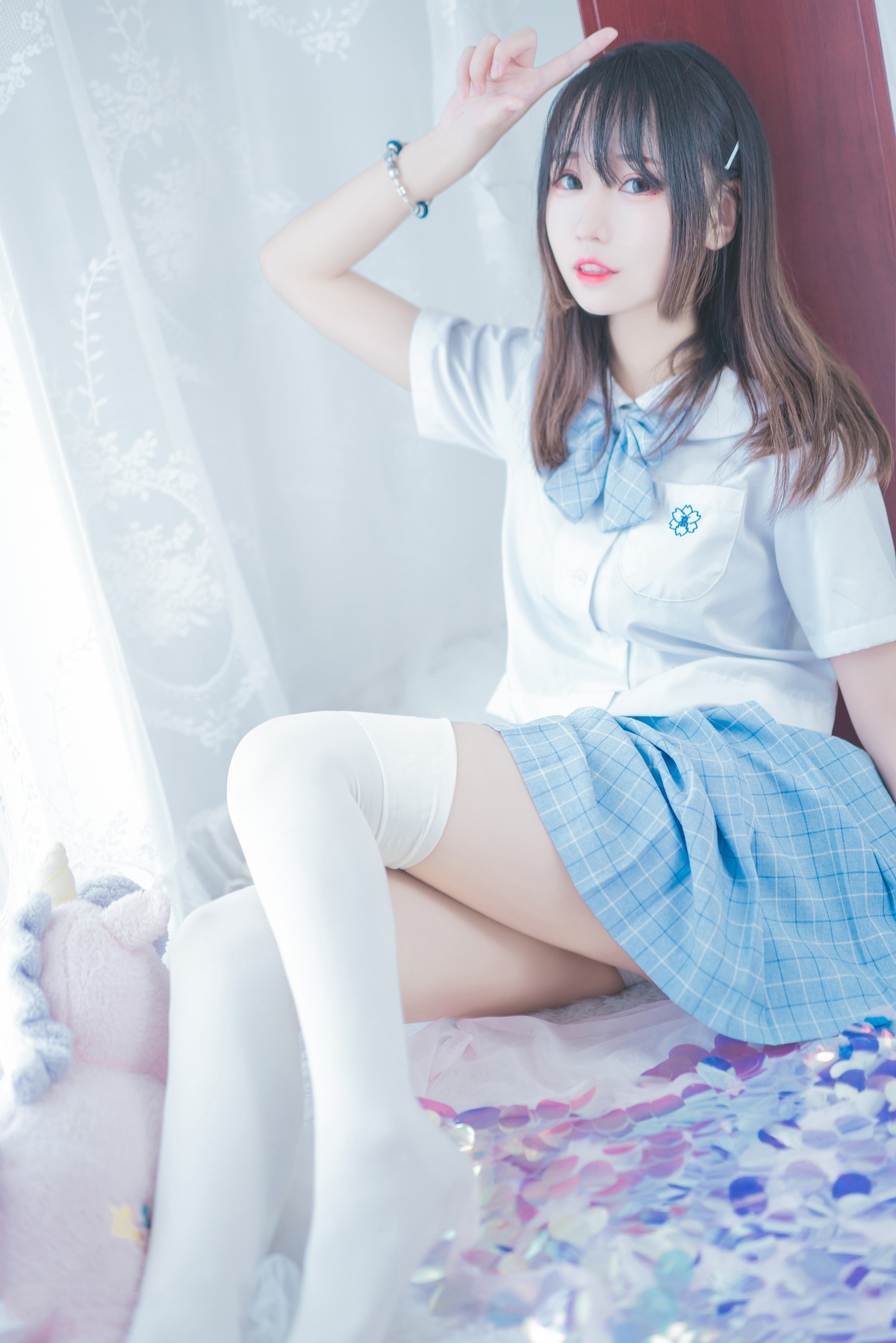 【coser】猫君君_MaoJun VOL.001 清凉一夏-COS世界