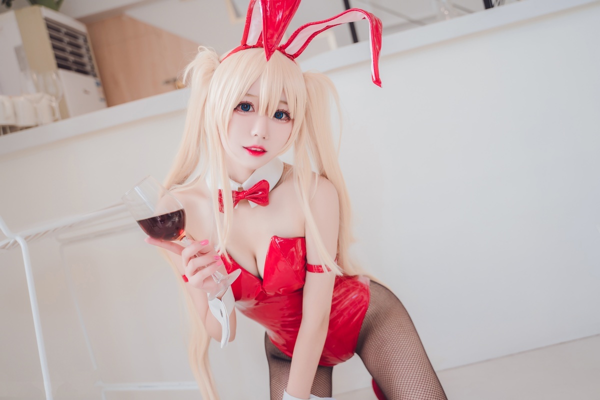 【coser】猫君君_MaoJun VOL.002 英梨梨兔女郎-COS世界