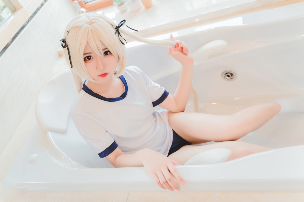 图片[4]-【coser】猫君君_MaoJun VOL.004 体操服穹妹-COS世界