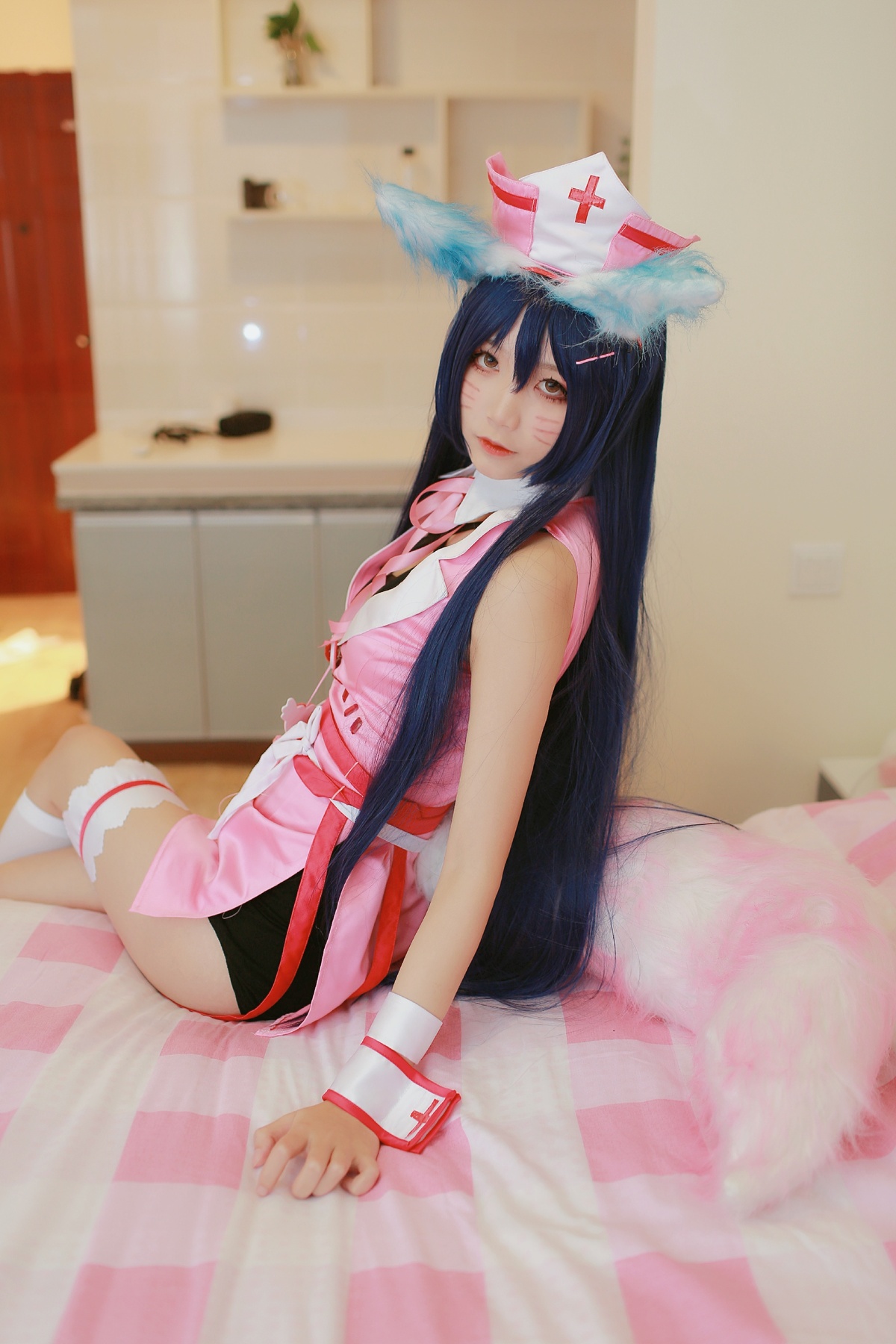 图片[4]-五更百鬼_NO.011 阿狸护士服-COS世界