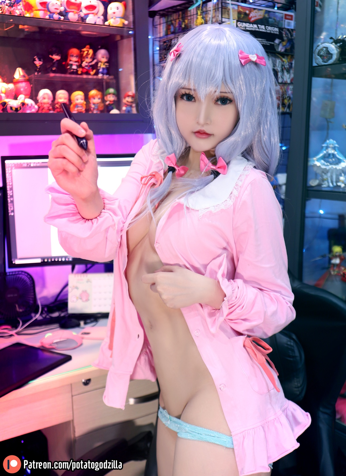 图片[2]-【越南Coser小姐姐】@Potato Godzilla -Sagiri Izumi Cosplay-COS世界