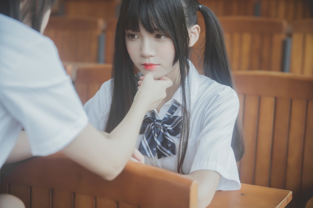 【coser】004【桜桃喵】&疯猫ssJK百合1-COS世界