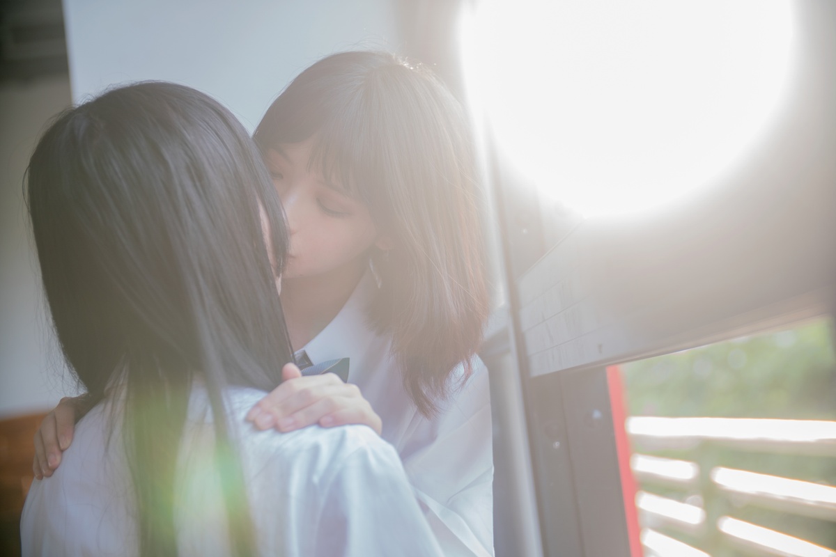 图片[4]-【coser】004【桜桃喵】&疯猫ssJK百合1-COS世界