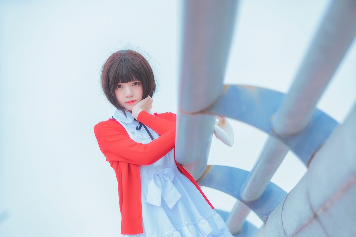 图片[2]-【coser】007【桜桃喵】（加藤惠）常服-COS世界