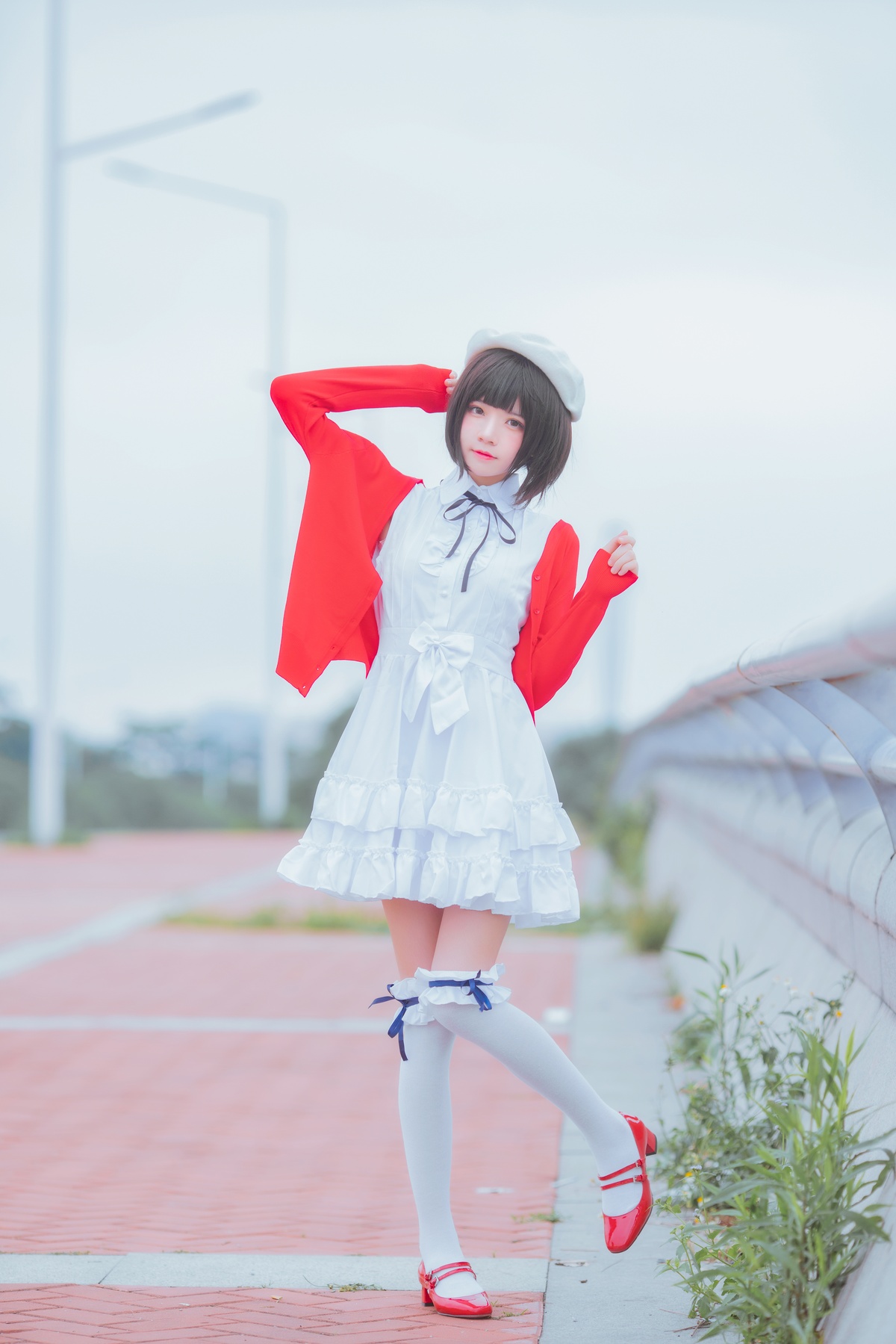 图片[3]-【coser】007【桜桃喵】（加藤惠）常服-COS世界
