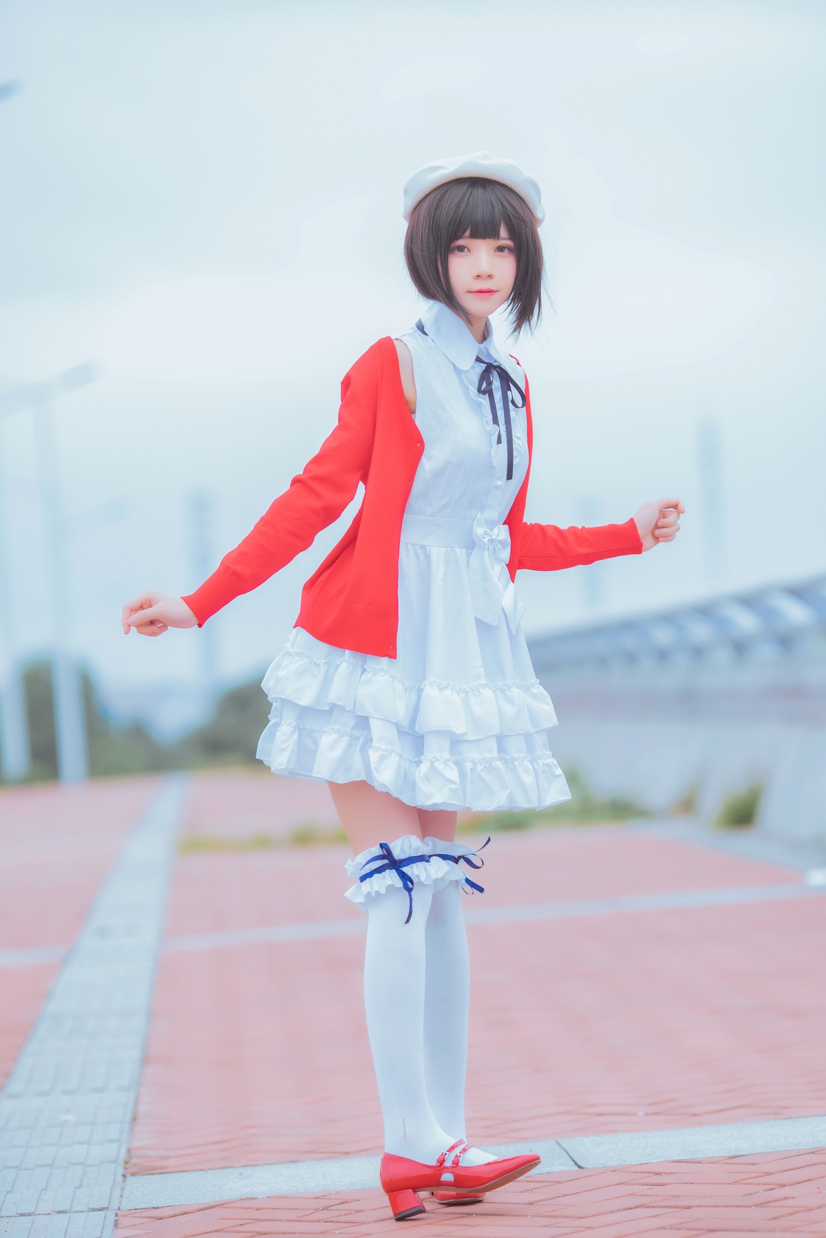图片[5]-【coser】007【桜桃喵】（加藤惠）常服-COS世界