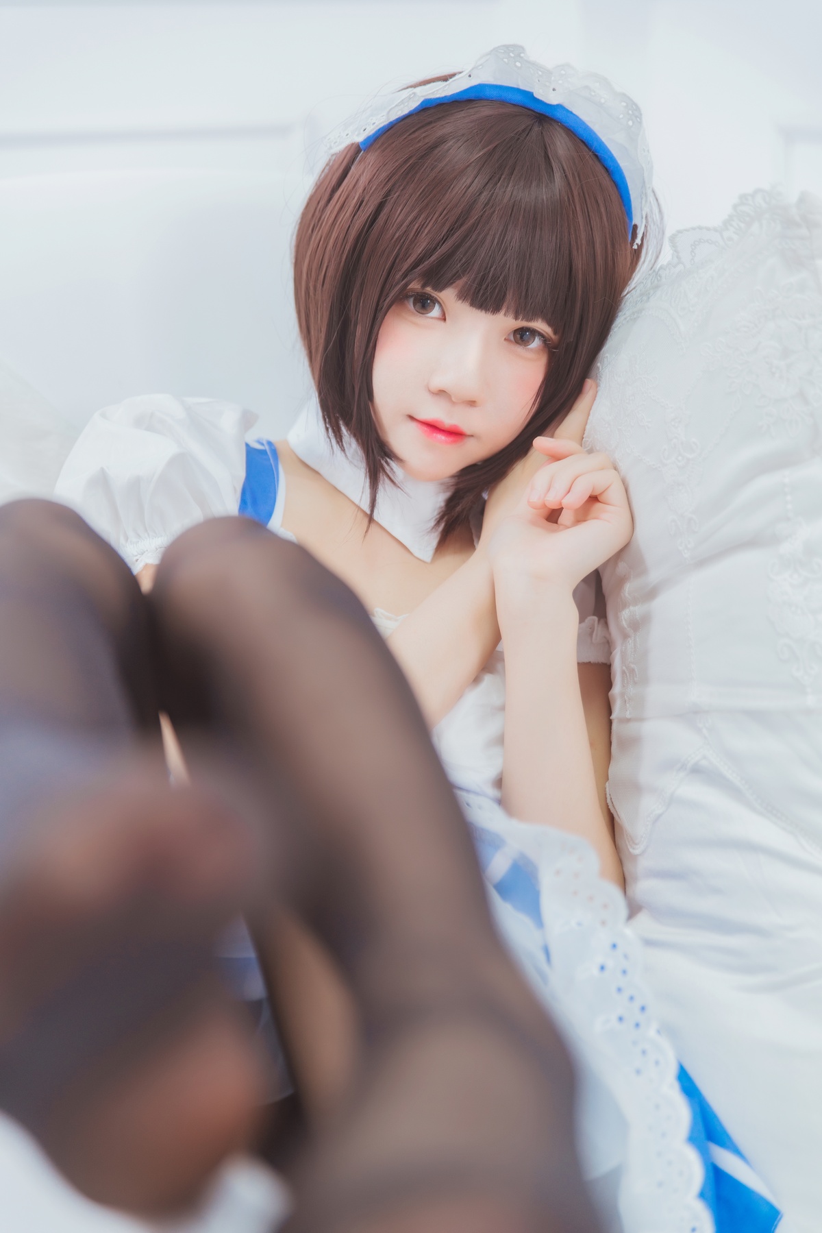 图片[4]-【coser】009【桜桃喵】（加藤惠）妹抖-COS世界