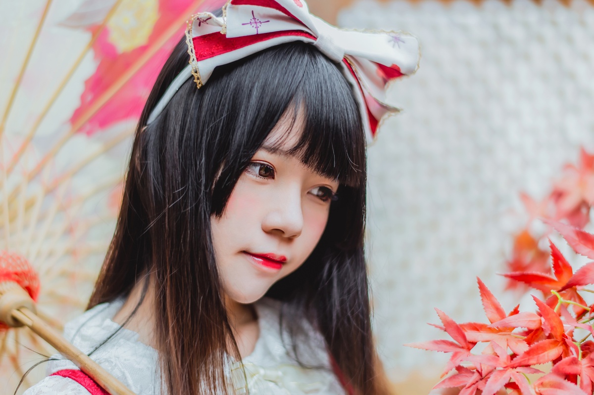 图片[4]-【coser】017【桜桃喵】和风lolita-COS世界