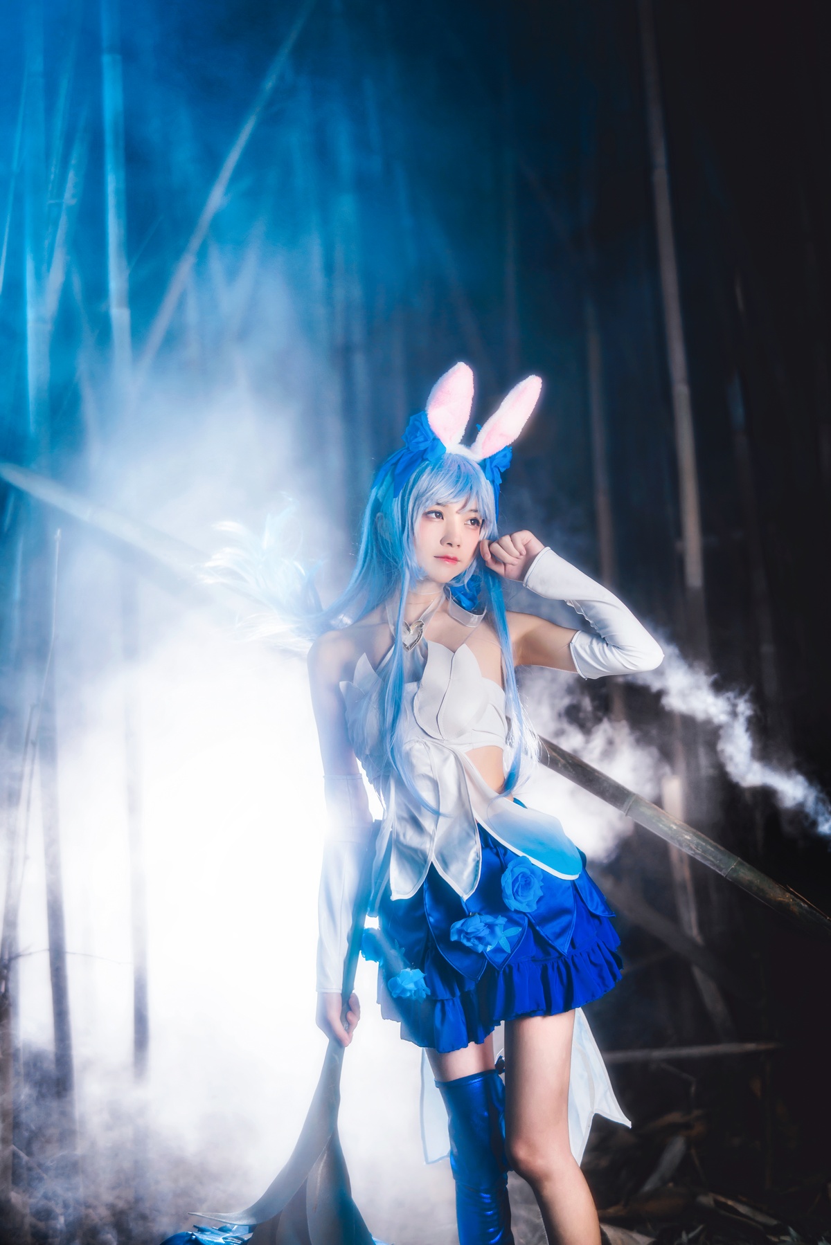 图片[2]-【coser】018【桜桃喵】花间舞-COS世界