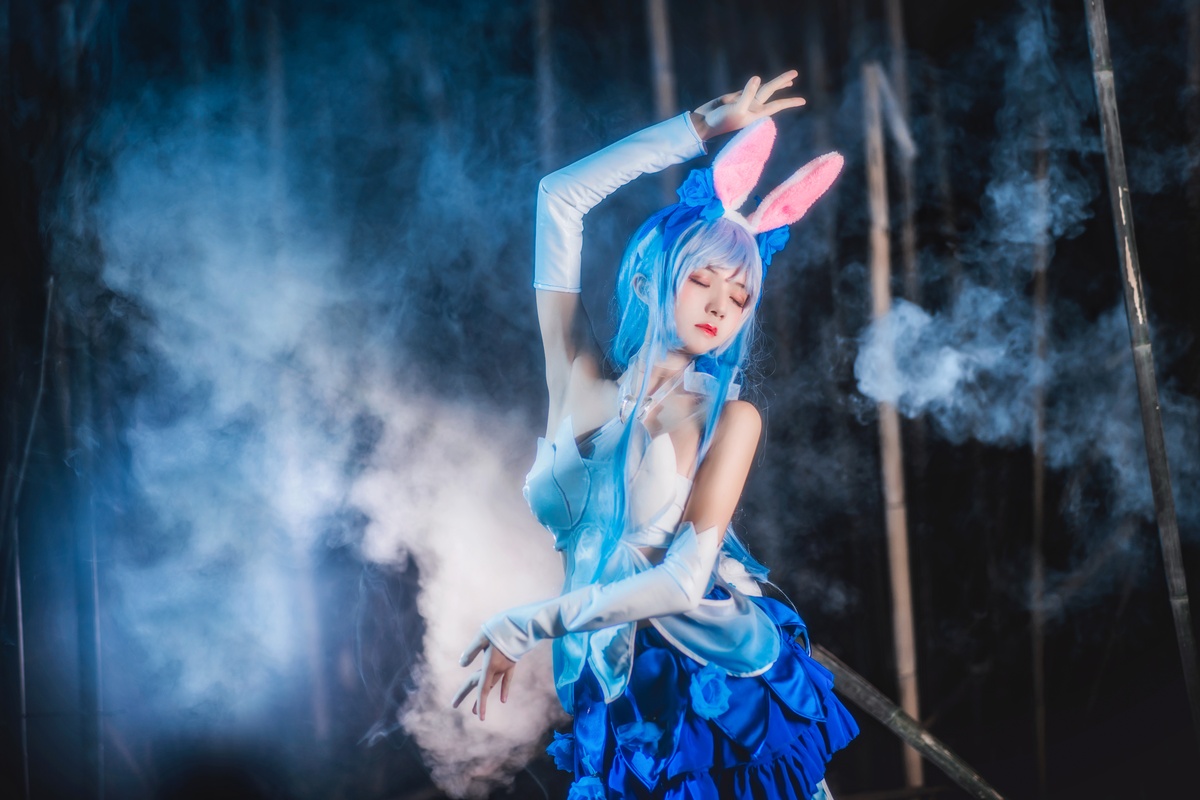 图片[4]-【coser】018【桜桃喵】花间舞-COS世界