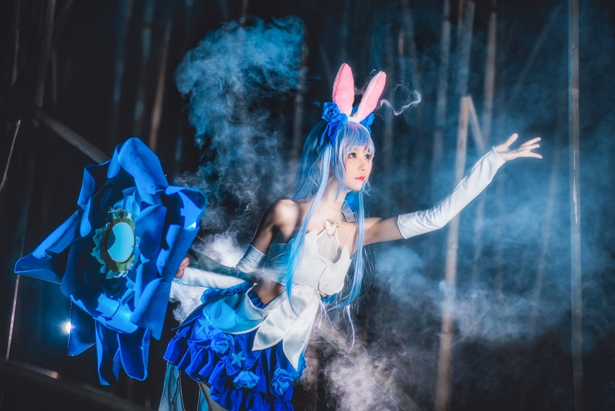 图片[5]-【coser】018【桜桃喵】花间舞-COS世界