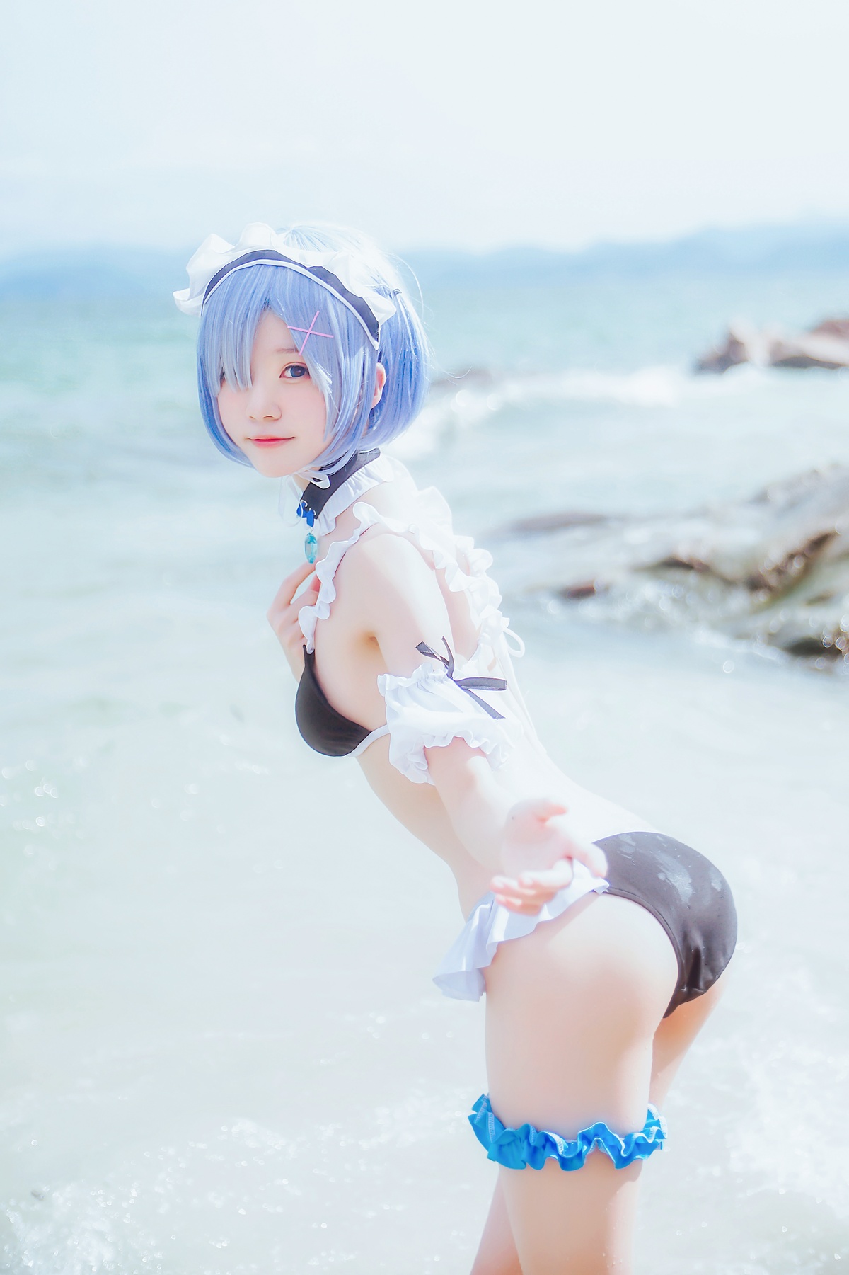 图片[2]-【coser】022【桜桃喵】蕾姆COS-COS世界