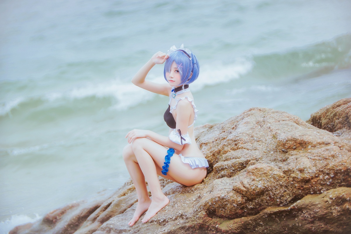 图片[5]-【coser】022【桜桃喵】蕾姆COS-COS世界
