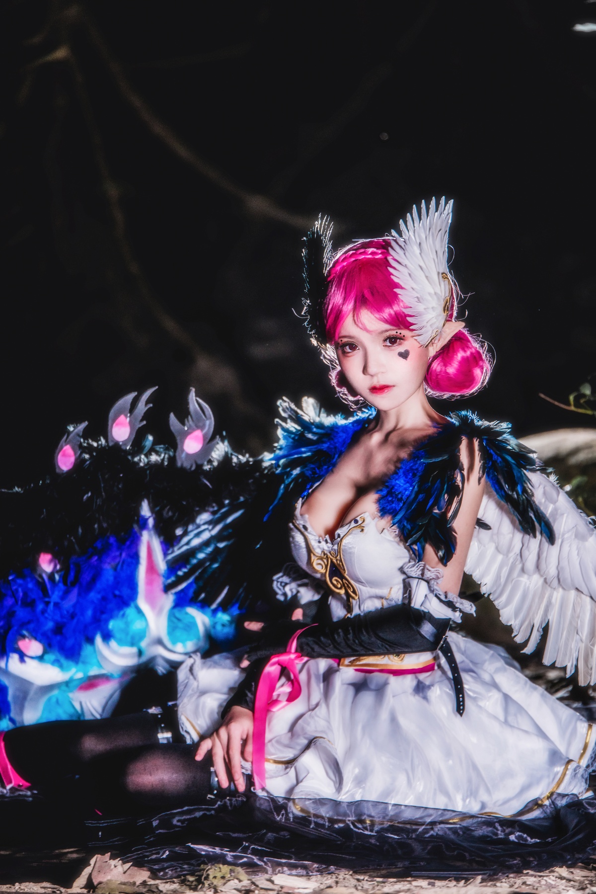 【coser】031【桜桃喵】小乔天鹅之梦-COS世界