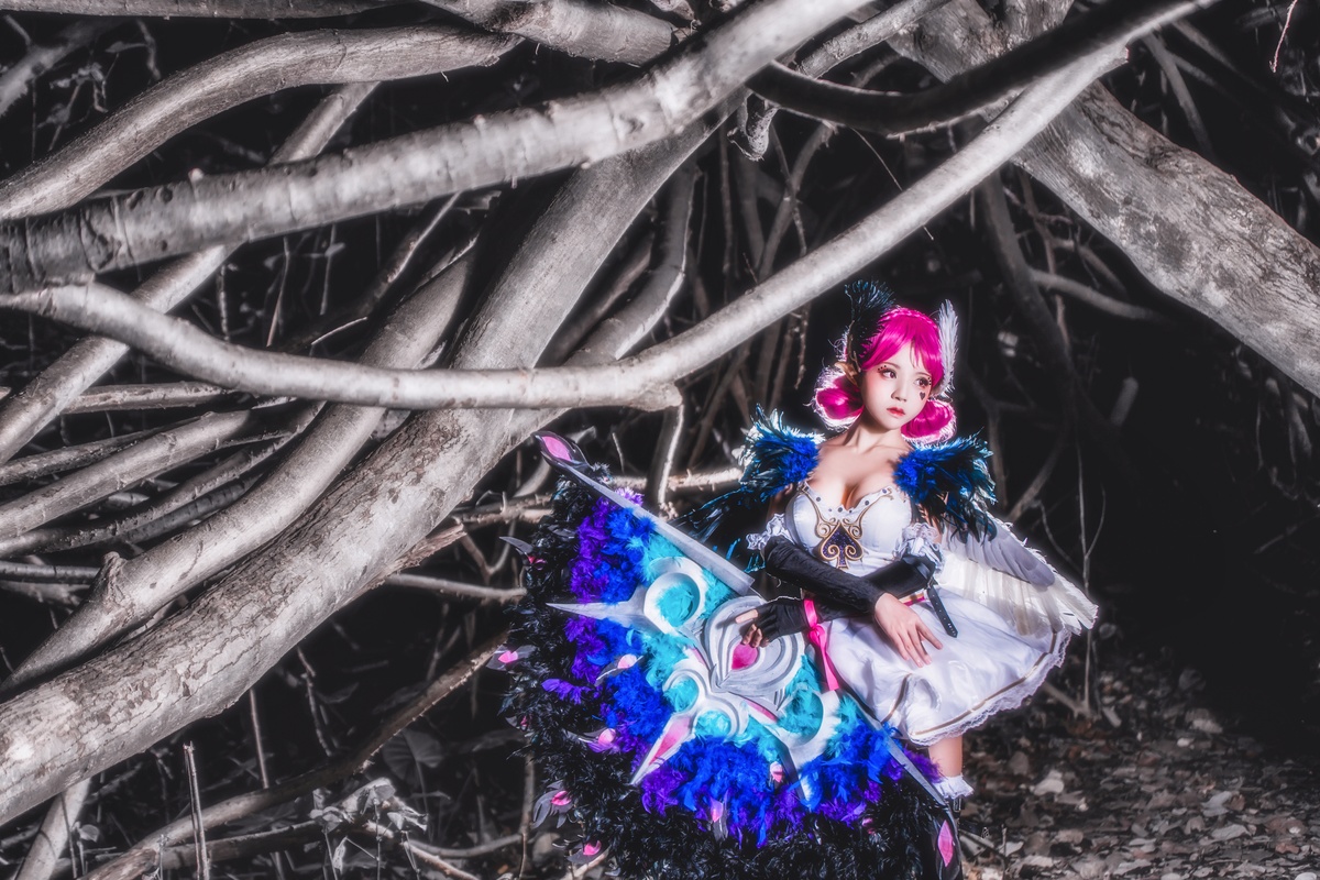 图片[3]-【coser】031【桜桃喵】小乔天鹅之梦-COS世界