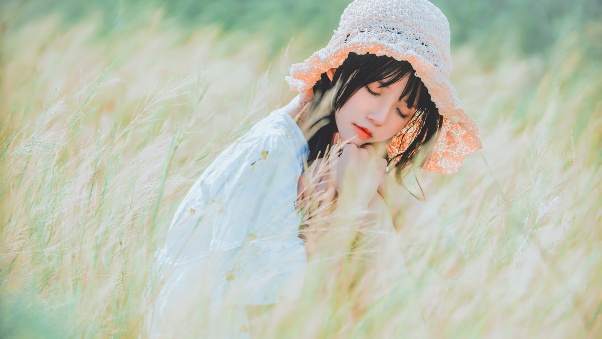图片[2]-【coser】032【桜桃喵】田野-COS世界