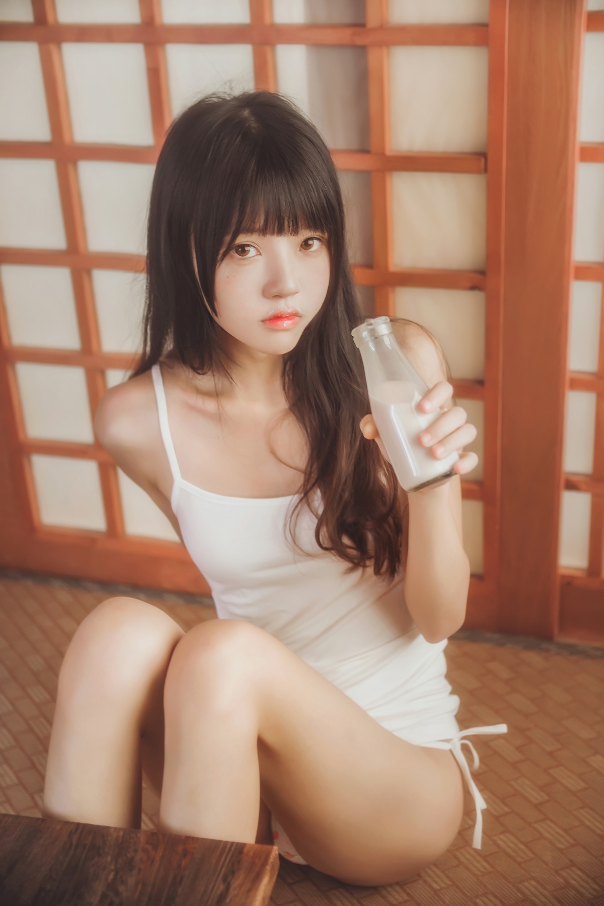 图片[25]-【coser】034【桜桃喵】小背心换水手服-COS世界