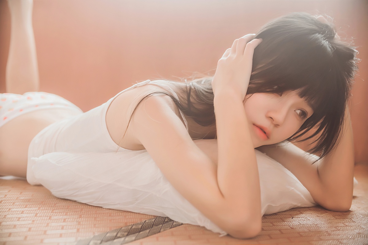图片[76]-【coser】034【桜桃喵】小背心换水手服-COS世界