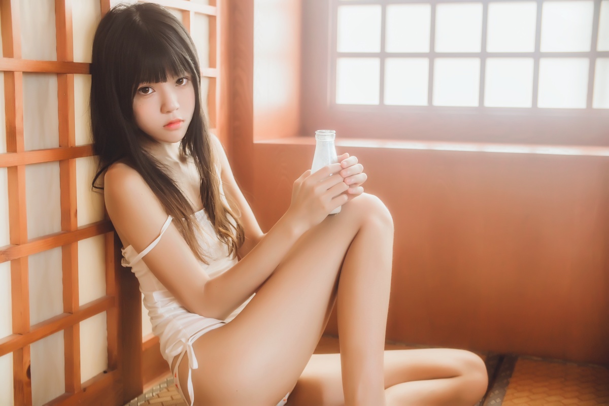 图片[92]-【coser】034【桜桃喵】小背心换水手服-COS世界