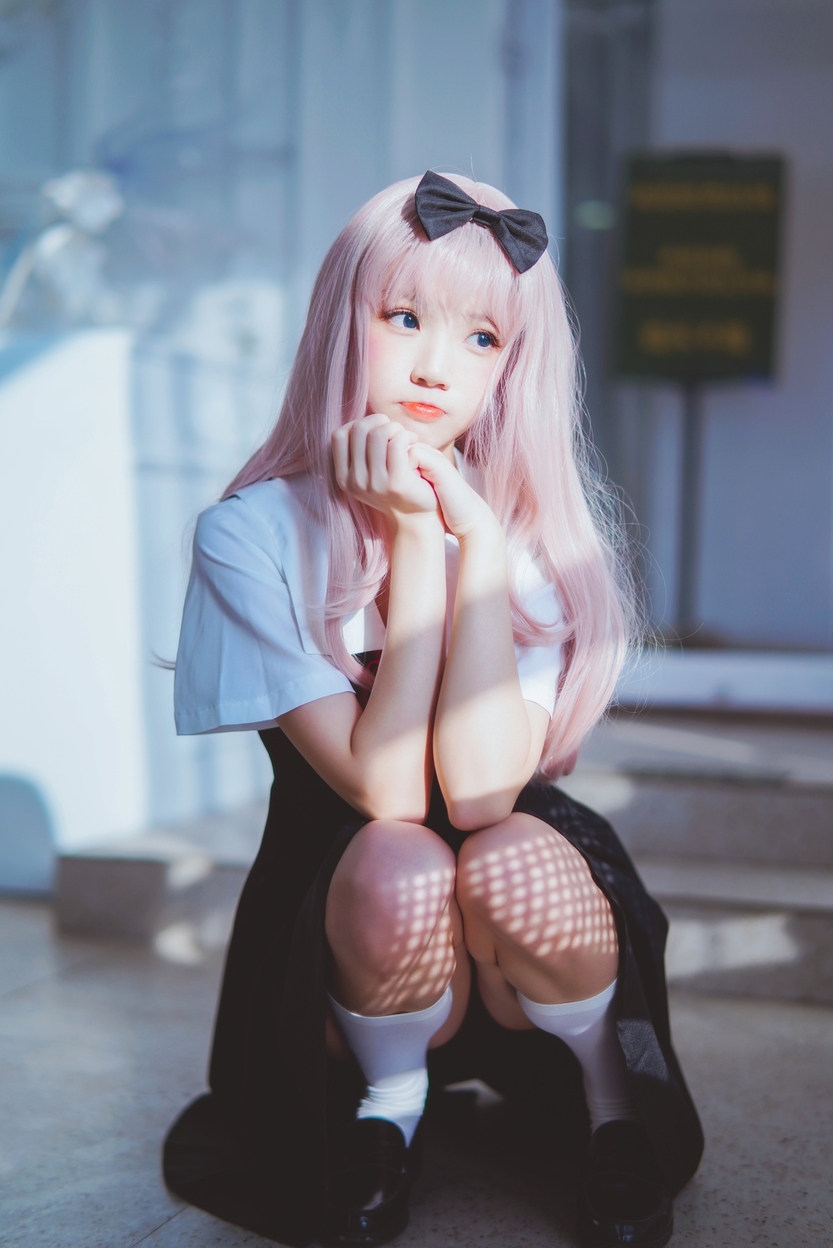 图片[4]-【coser】040【桜桃喵】藤原千花-COS世界