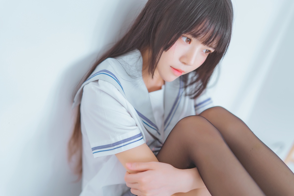 图片[3]-【coser】046【桜桃喵】黑丝水手-COS世界