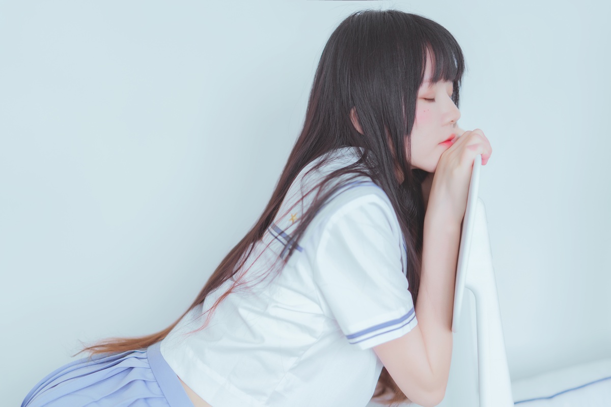 图片[5]-【coser】046【桜桃喵】黑丝水手-COS世界