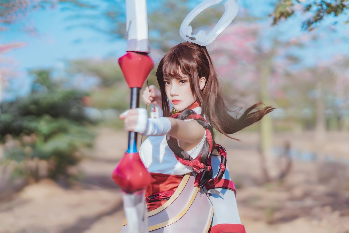 图片[3]-【coser】047【桜桃喵】王者荣耀伽罗COS-COS世界