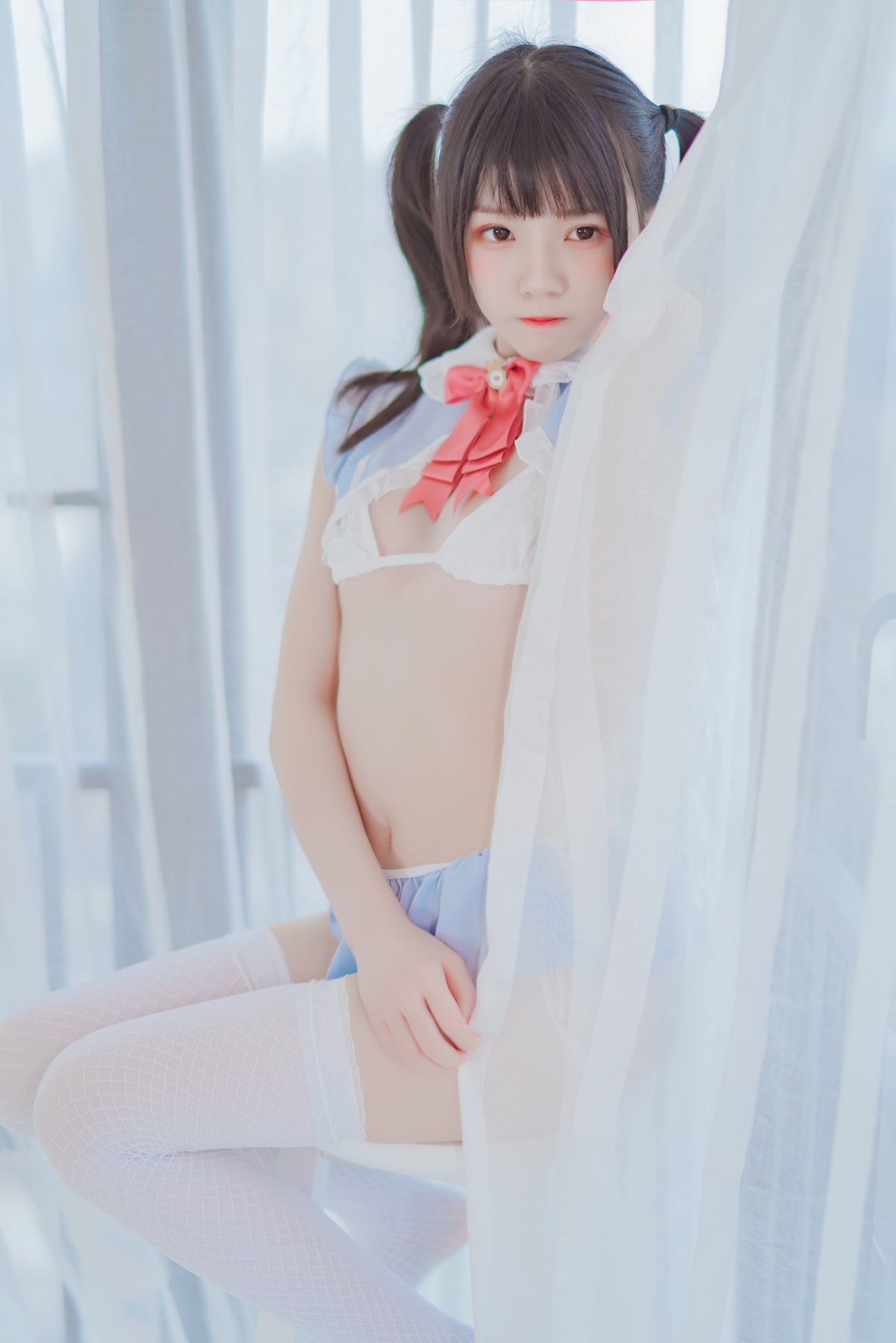 图片[2]-【coser】049【桜桃喵】爱丽丝的兔子-COS世界