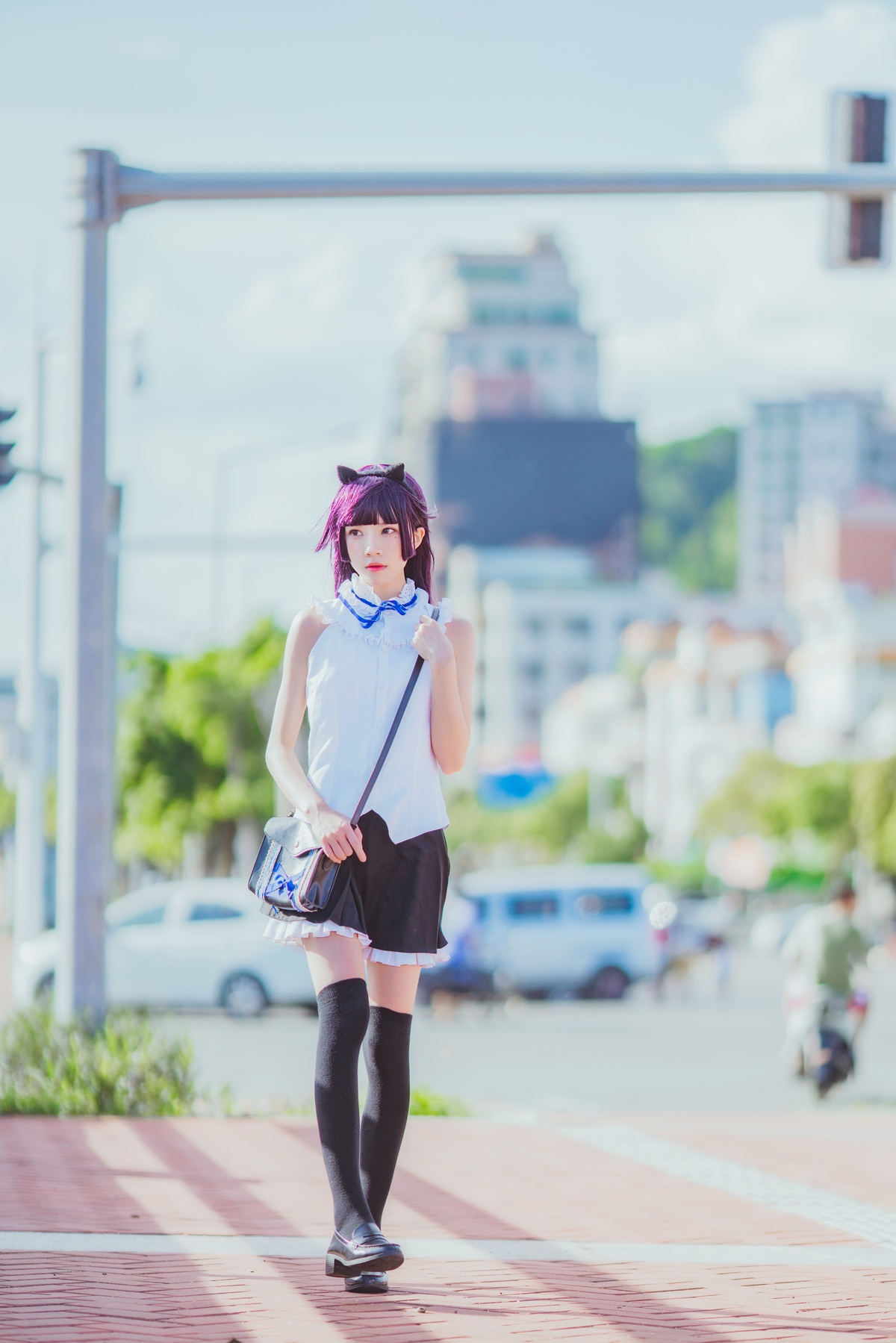 图片[4]-【coser】055【桜桃喵】五更琉璃-COS世界