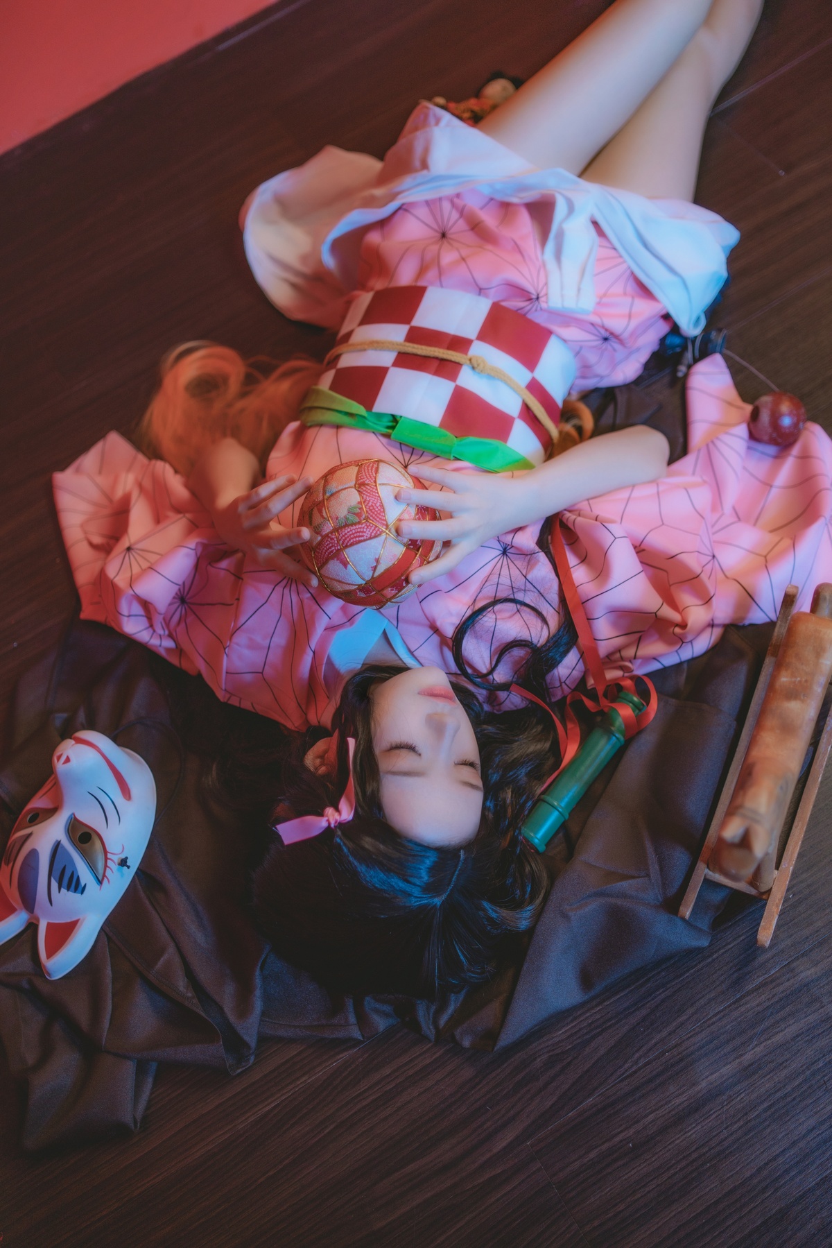 图片[2]-【coser】056【桜桃喵】灶门祢豆子-COS世界