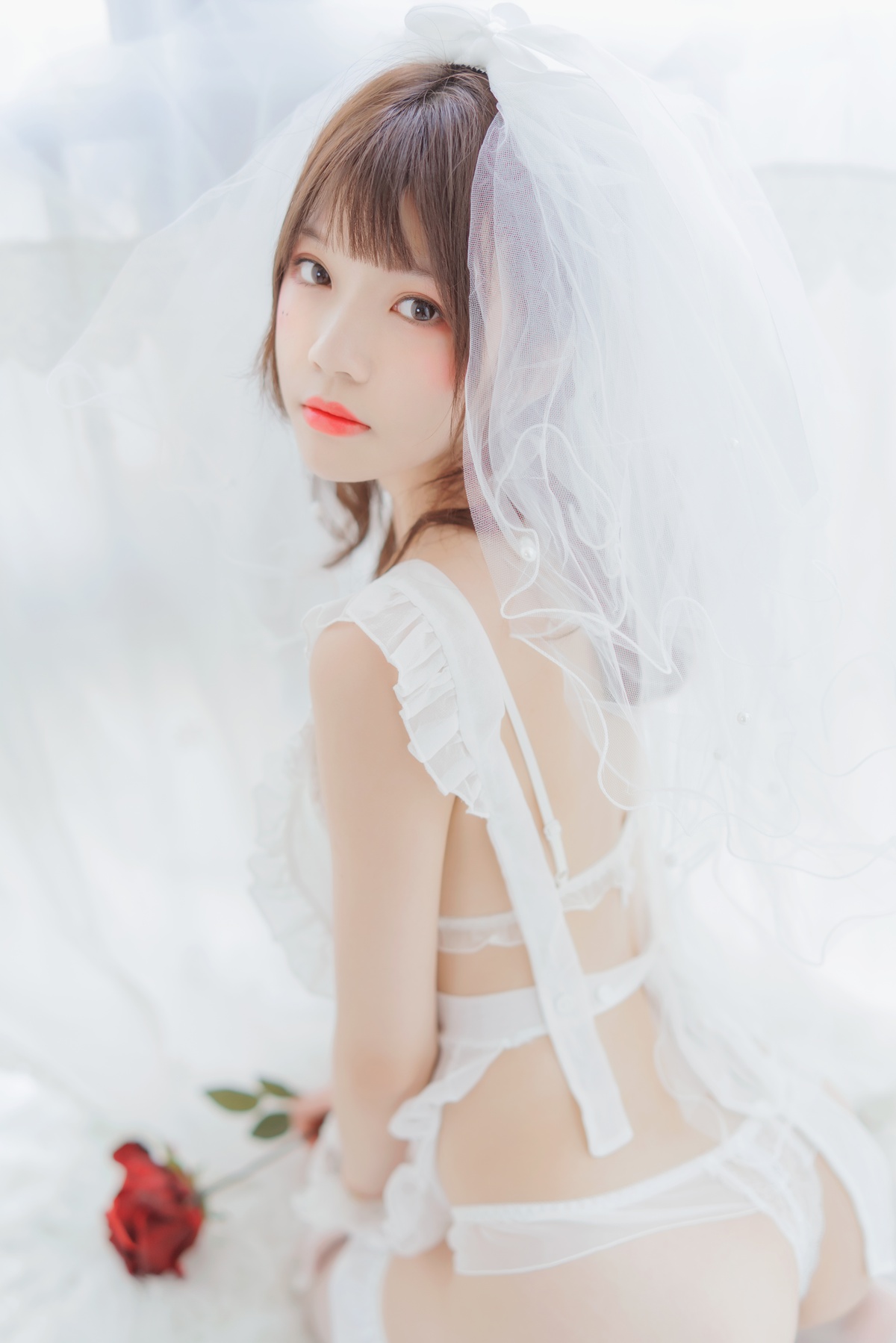 图片[3]-【coser】058【桜桃喵】轻纱上-COS世界