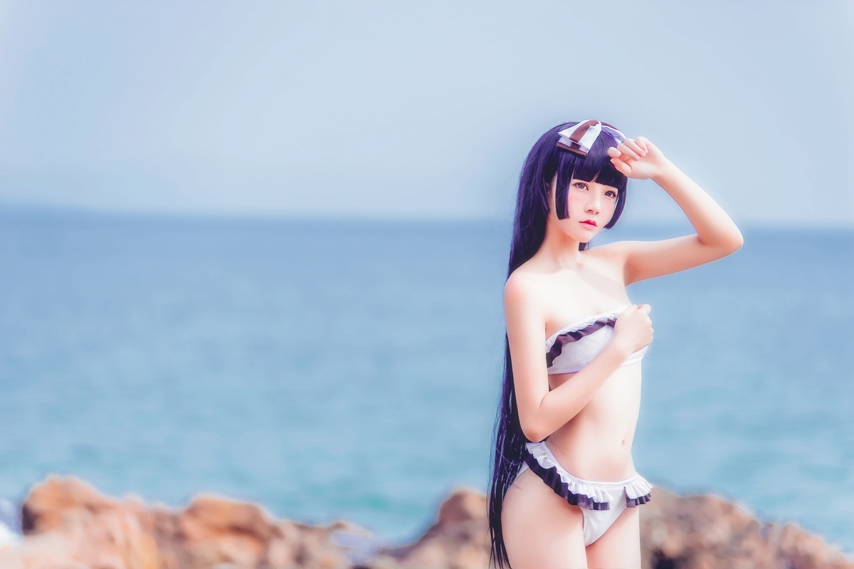 【coser】059【桜桃喵】五更琉璃／泳装-COS世界