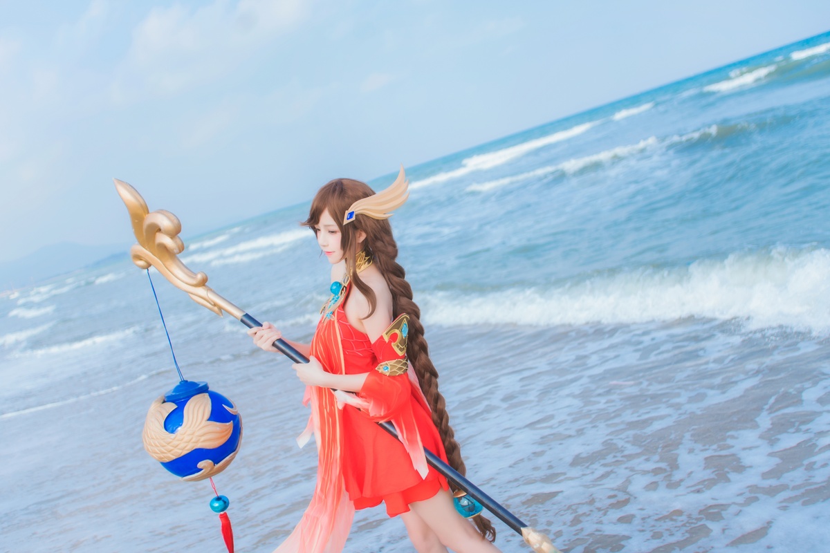 图片[2]-【coser】070【桜桃喵】王者荣耀大乔-COS世界